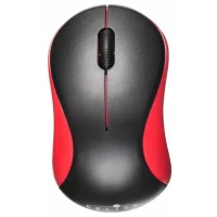 Мышь Oklick 605SW (черный/красный) фото 3